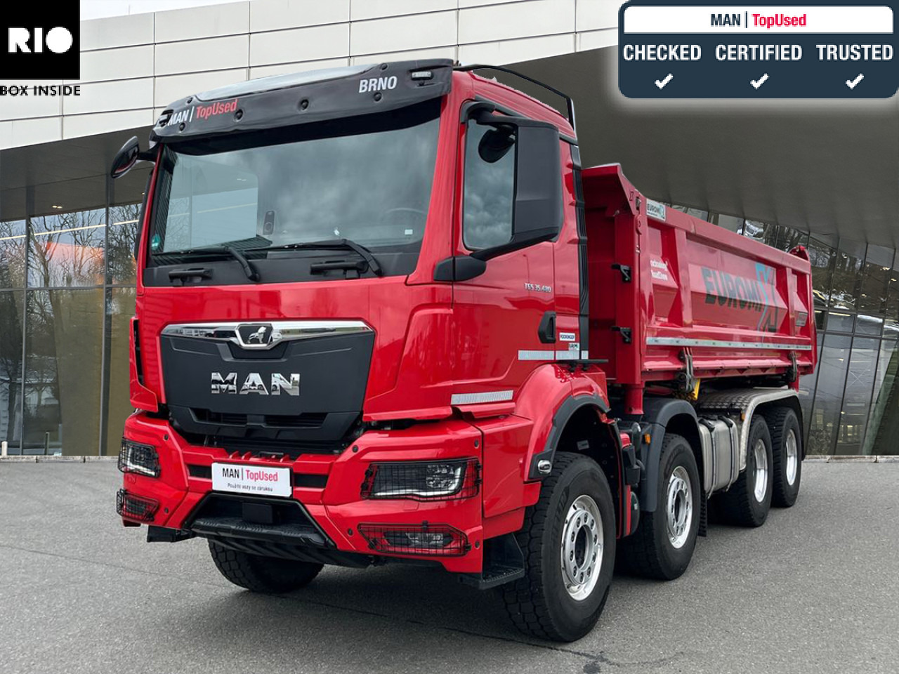 MAN TGS 35.480 8x4 BB CH WARRANTY 4/2027 Euro6 Klima - Camión volquete: foto 1 MAN TGS 35.480 8x4 BB CH WARRANTY 4/2027 Euro6 Klima - Camión volquete: foto 1