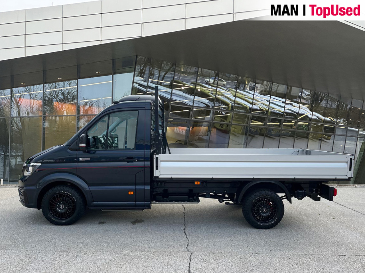 MAN TGE 3.180 4X4 Individual SB, Automatic, Flat bed - Furgoneta caja abierta: foto 3 MAN TGE 3.180 4X4 Individual SB, Automatic, Flat bed - Furgoneta caja abierta: foto 3