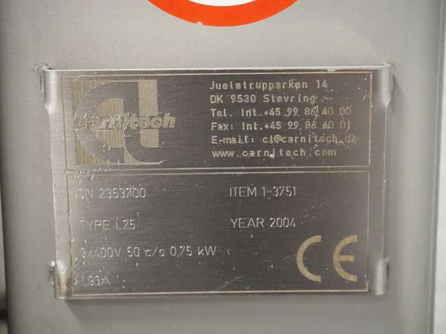 Maquinaria de alimentación Carnitech lifter L25: foto 8