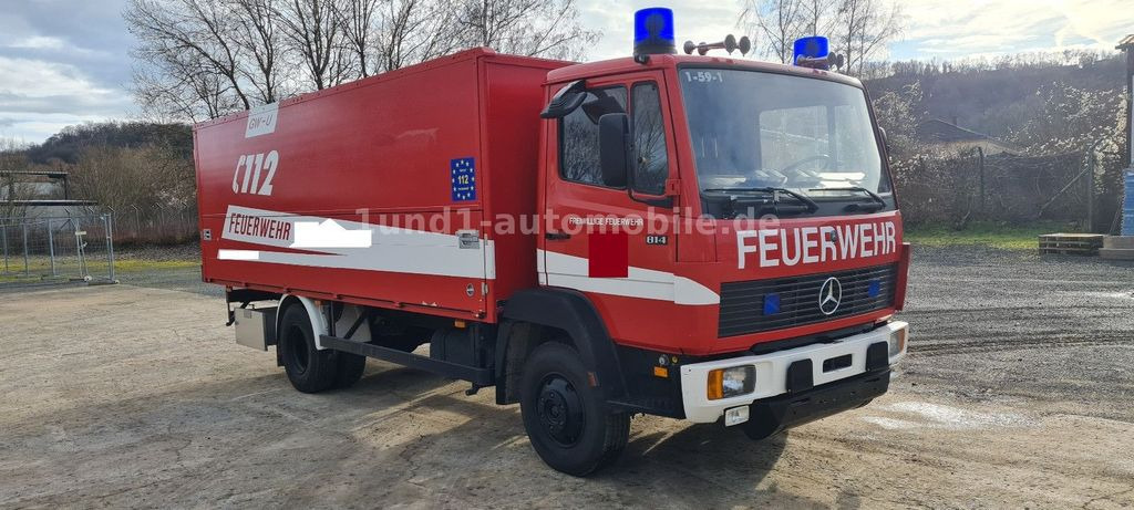 Mercedes-Benz 814 Feuerwehr GWG Edelstahl nur orig. 16.200km 814 Feuerwehr GWG Edelstahl nur orig. 16.200km - Camión de bomberos: foto 4 Mercedes-Benz 814 Feuerwehr GWG Edelstahl nur orig. 16.200km 814 Feuerwehr GWG Edelstahl nur orig. 16.200km - Camión de bomberos: foto 4