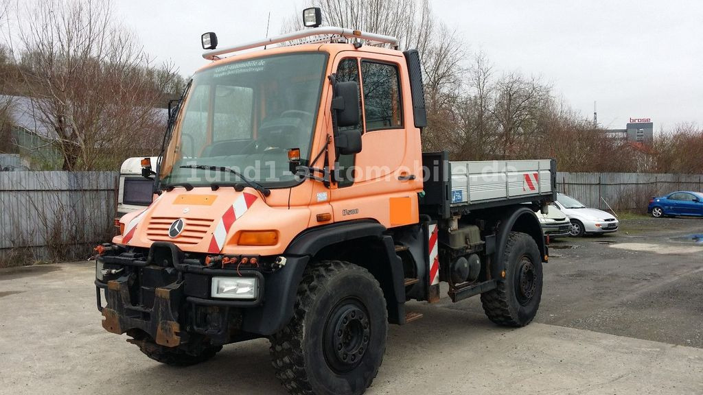 Mercedes - Benz Unimog U 500 Kommunal Kipper Kommunalhydraulik U 300 400 U 500 Kommunal Kipper Kommunalhydraulik U 300 400 - Camión volquete: foto 4 Mercedes - Benz Unimog U 500 Kommunal Kipper Kommunalhydraulik U 300 400 U 500 Kommunal Kipper Kommunalhydraulik U 300 400 - Camión volquete: foto 4