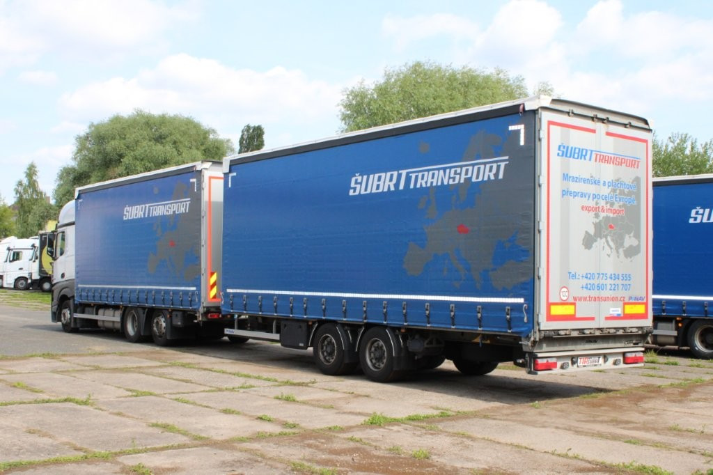 Mercedes-Benz Actros 2542 NAVIGACE + PANAV TVK 18 M (8,20m x 2,4 - Camión lona, Remolque con toldo: foto 5 Mercedes-Benz Actros 2542 NAVIGACE + PANAV TVK 18 M (8,20m x 2,4 - Camión lona, Remolque con toldo: foto 5