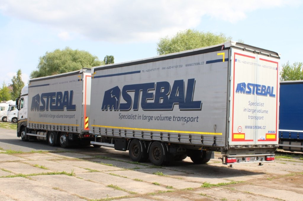 Mercedes-Benz Actros 2542 NAVIGACE + PANAV TVK 18 M (8,20m x 2,4 - Camión lona, Remolque con toldo: foto 3 Mercedes-Benz Actros 2542 NAVIGACE + PANAV TVK 18 M (8,20m x 2,4 - Camión lona, Remolque con toldo: foto 3