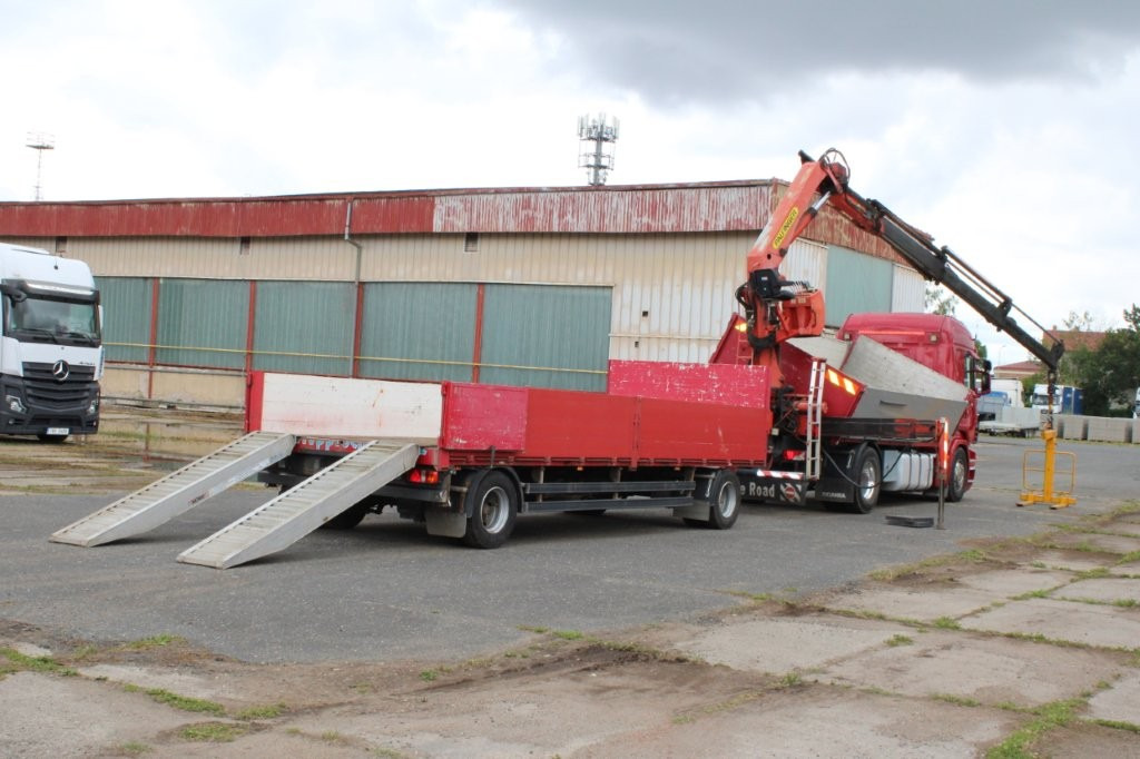 Camión volquete, Camión grúa SCANIA R480 PALFINGER PK16000, EURO 5, CRANE FORKS: foto 6