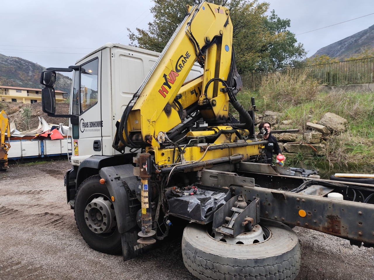 IVECO EUROCARGO 180E25 - Camión grúa, Camión grúa: foto 3 IVECO EUROCARGO 180E25 - Camión grúa, Camión grúa: foto 3