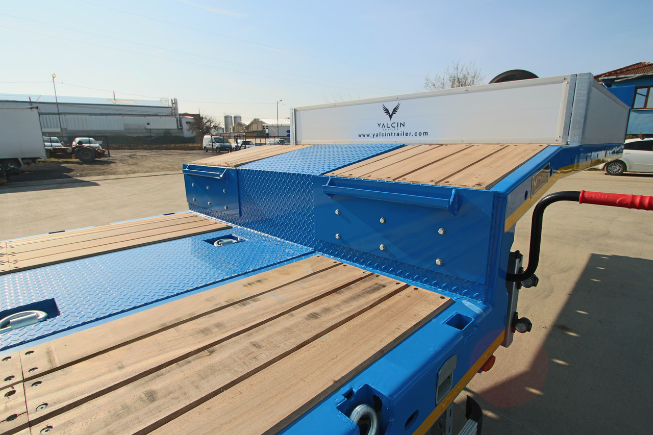 Semirremolque góndola rebajadas para transporte de equipos pesados nuevo YALCIN 3 ESSIEUX STD: foto 6