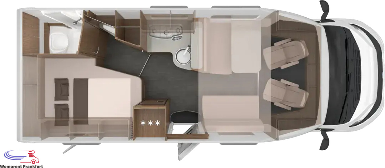 Wohnmobil Knaus L!VE WAVE 650 MF - Autocaravana perfilada: foto 3 Wohnmobil Knaus L!VE WAVE 650 MF - Autocaravana perfilada: foto 3
