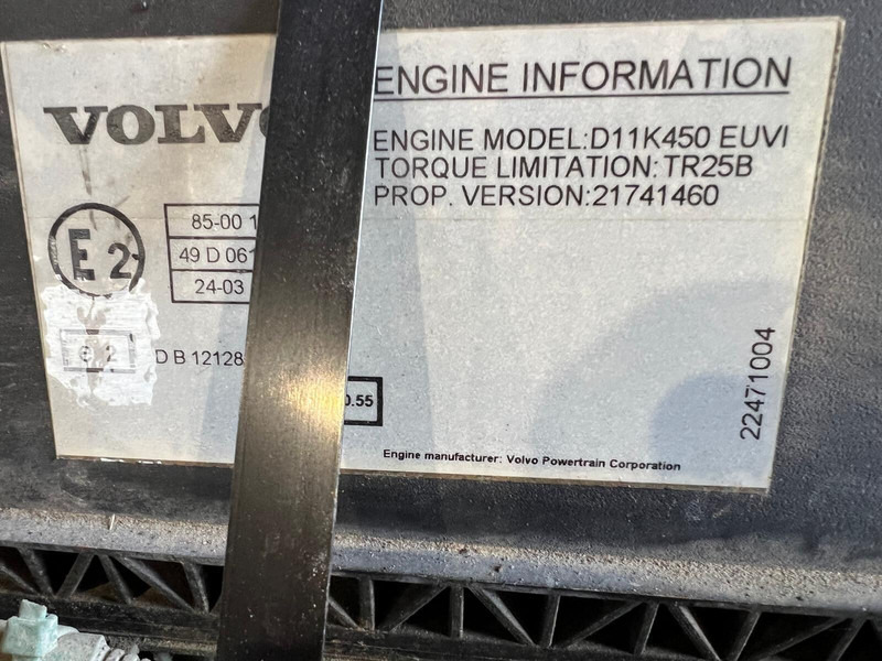 Volvo D11K450 K1 - Motor: foto 5 Volvo D11K450 K1 - Motor: foto 5