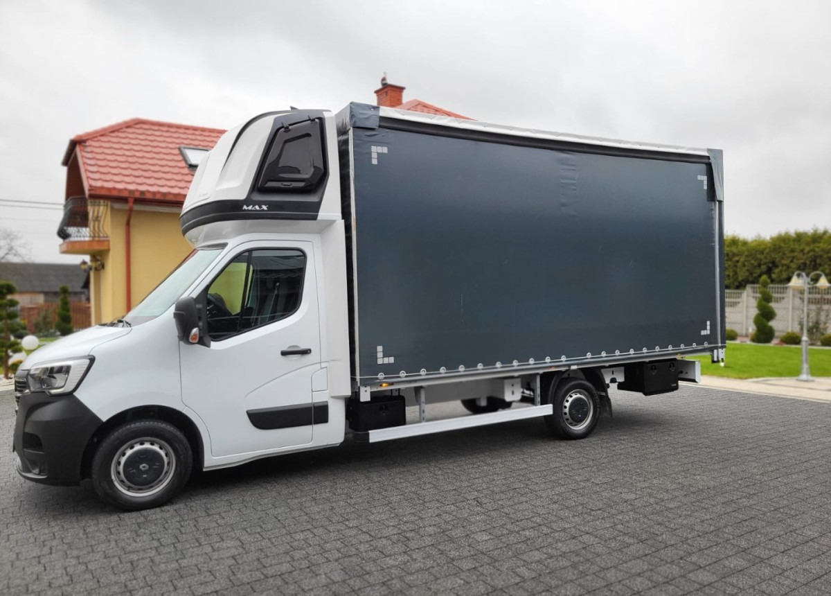 Renault Master 10 europalet Salon Polska - Furgoneta con lona: foto 1 Renault Master 10 europalet Salon Polska - Furgoneta con lona: foto 1