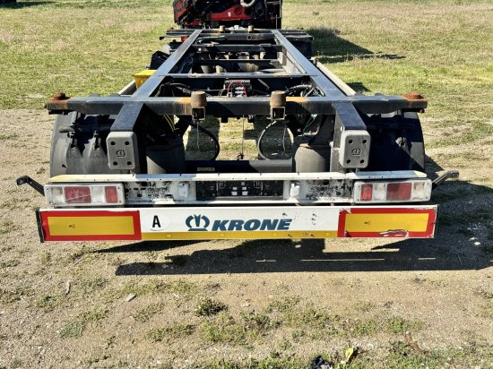 Remolque portacontenedore/ Intercambiable Krone AZ/DB07CLNF/18E Krone Lafette: foto 10