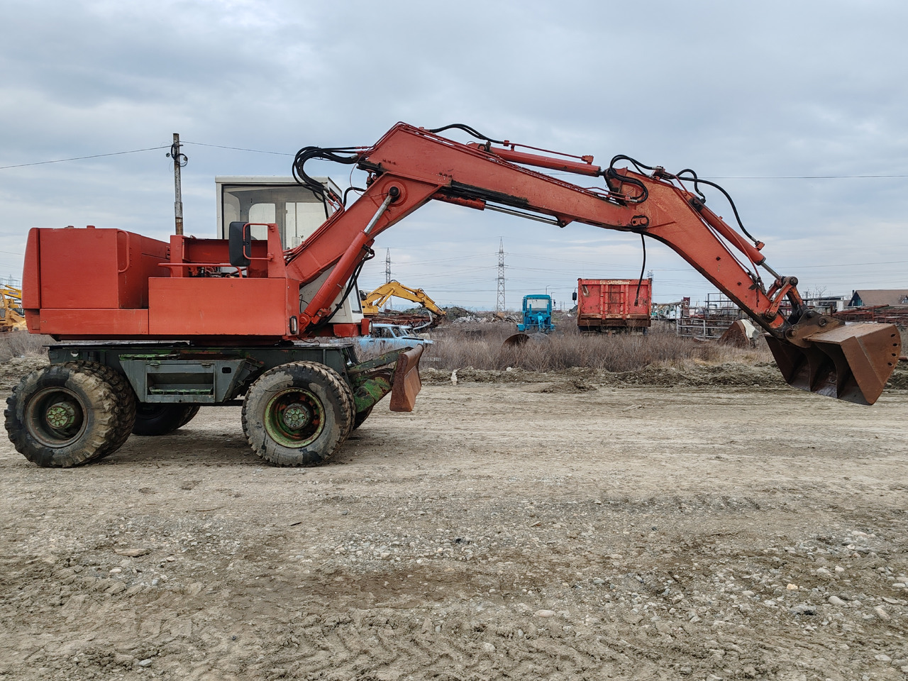 Case Poclain 61P - Excavadora de ruedas: foto 4 Case Poclain 61P - Excavadora de ruedas: foto 4