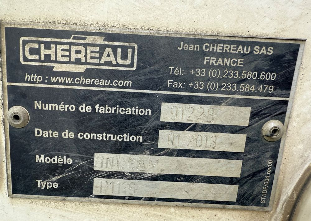 Chereau Inogam - Semirremolque frigorífico: foto 5 Chereau Inogam - Semirremolque frigorífico: foto 5