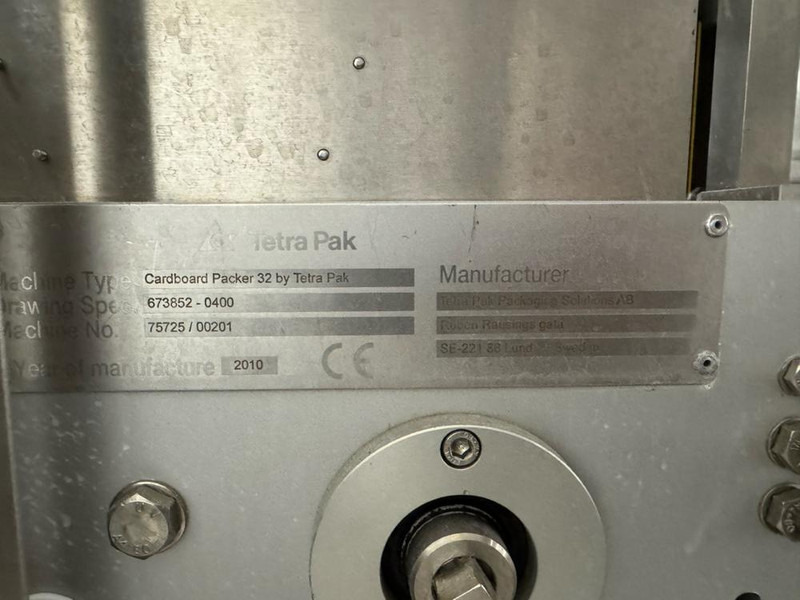 Máquina de embalaje Tetra Pak Cardboard Packer: foto 18