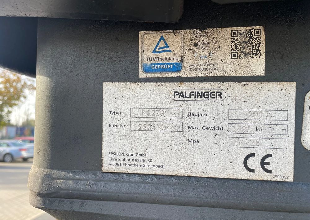 Camión forestal, Camión grúa MAN TGX 26.500, 6x4, HDS EPSILOM M12Z, do transportu drewna.: foto 8 Camión forestal, Camión grúa MAN TGX 26.500, 6x4, HDS EPSILOM M12Z, do transportu drewna.: foto 8