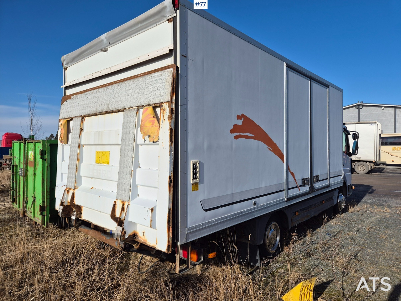 Camión caja cerrada Mercedes-Benz Atego: foto 9