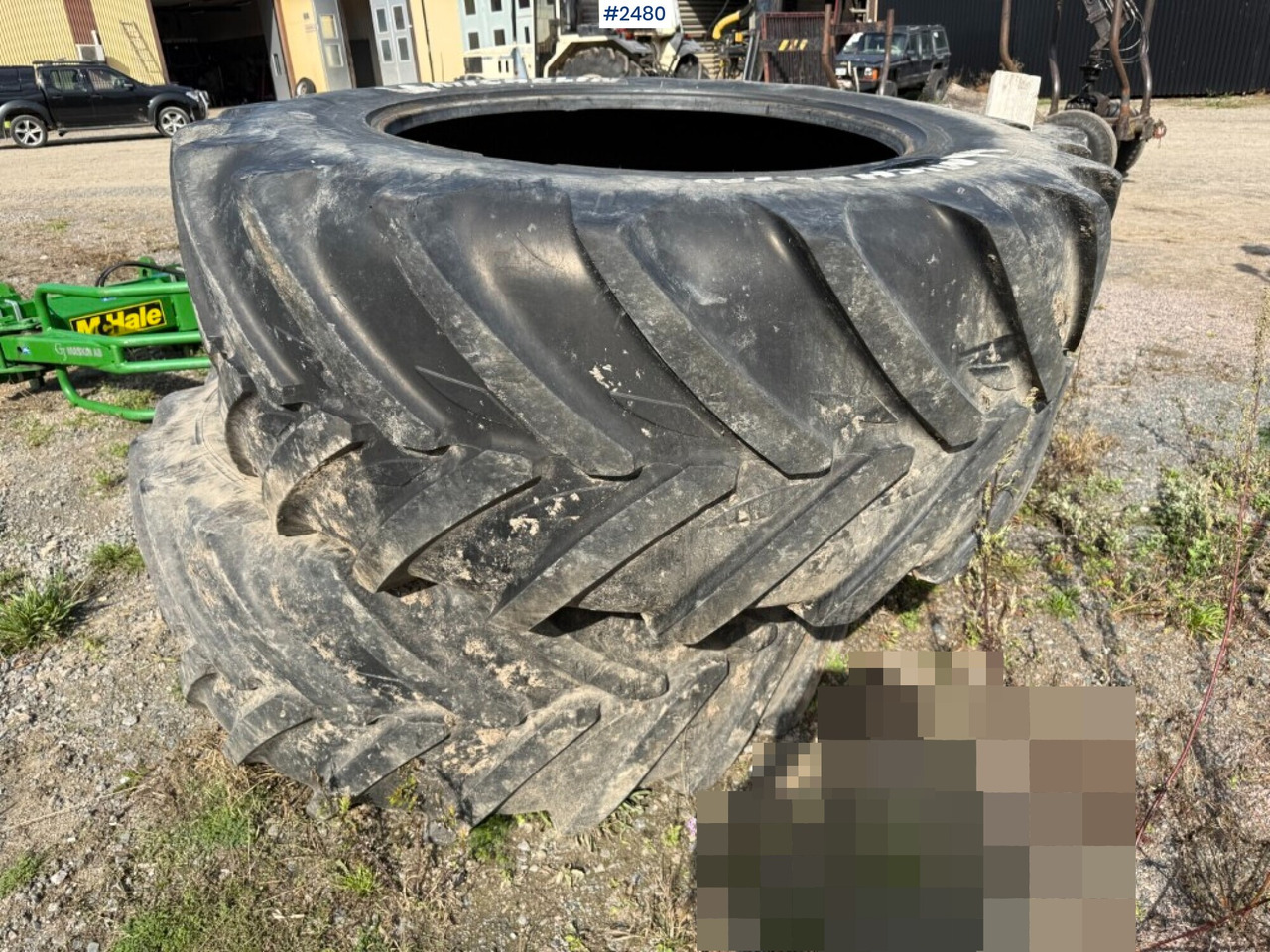Däck till traktor Michelin fram och bak - Neumático para Maquinaria agrícola: foto 3 Däck till traktor Michelin fram och bak - Neumático para Maquinaria agrícola: foto 3