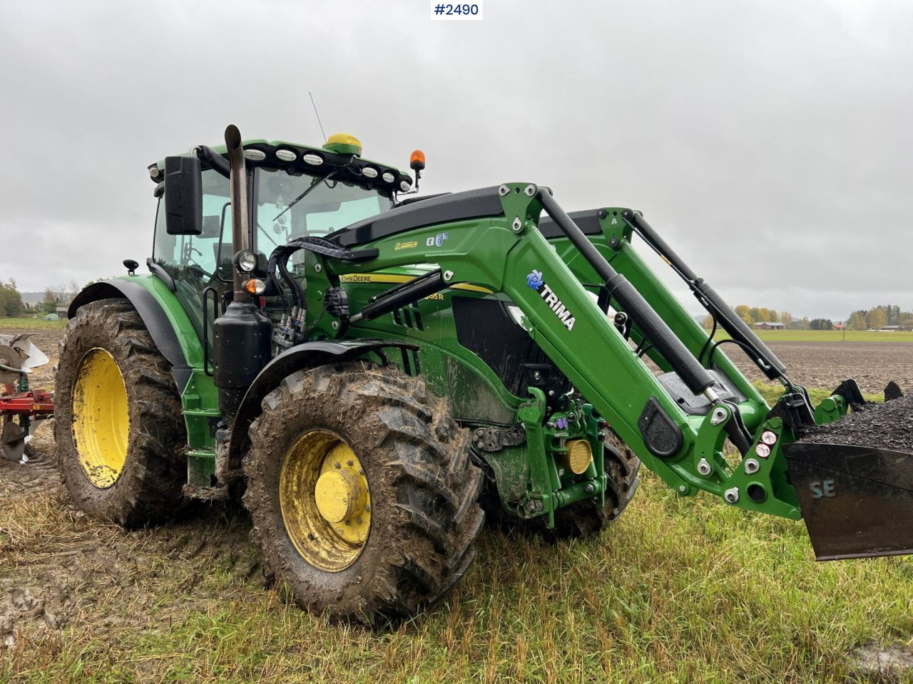 JOHN DEERE 6155R Agricultural tractor - Tractor: foto 2 JOHN DEERE 6155R Agricultural tractor - Tractor: foto 2