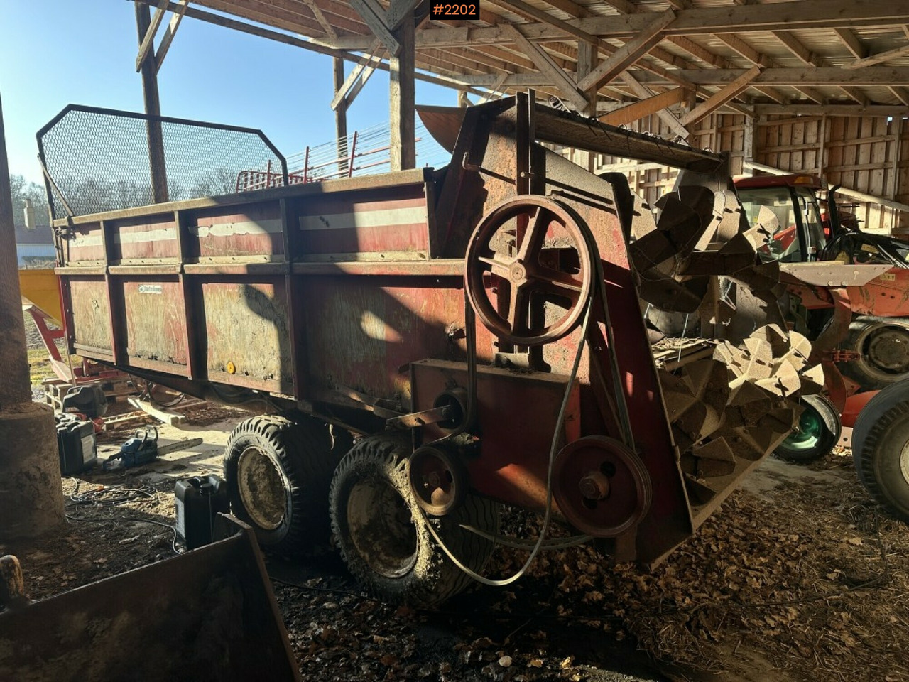 Manure spreader JF ST70 - Esparcidor de estiércol: foto 4 Manure spreader JF ST70 - Esparcidor de estiércol: foto 4