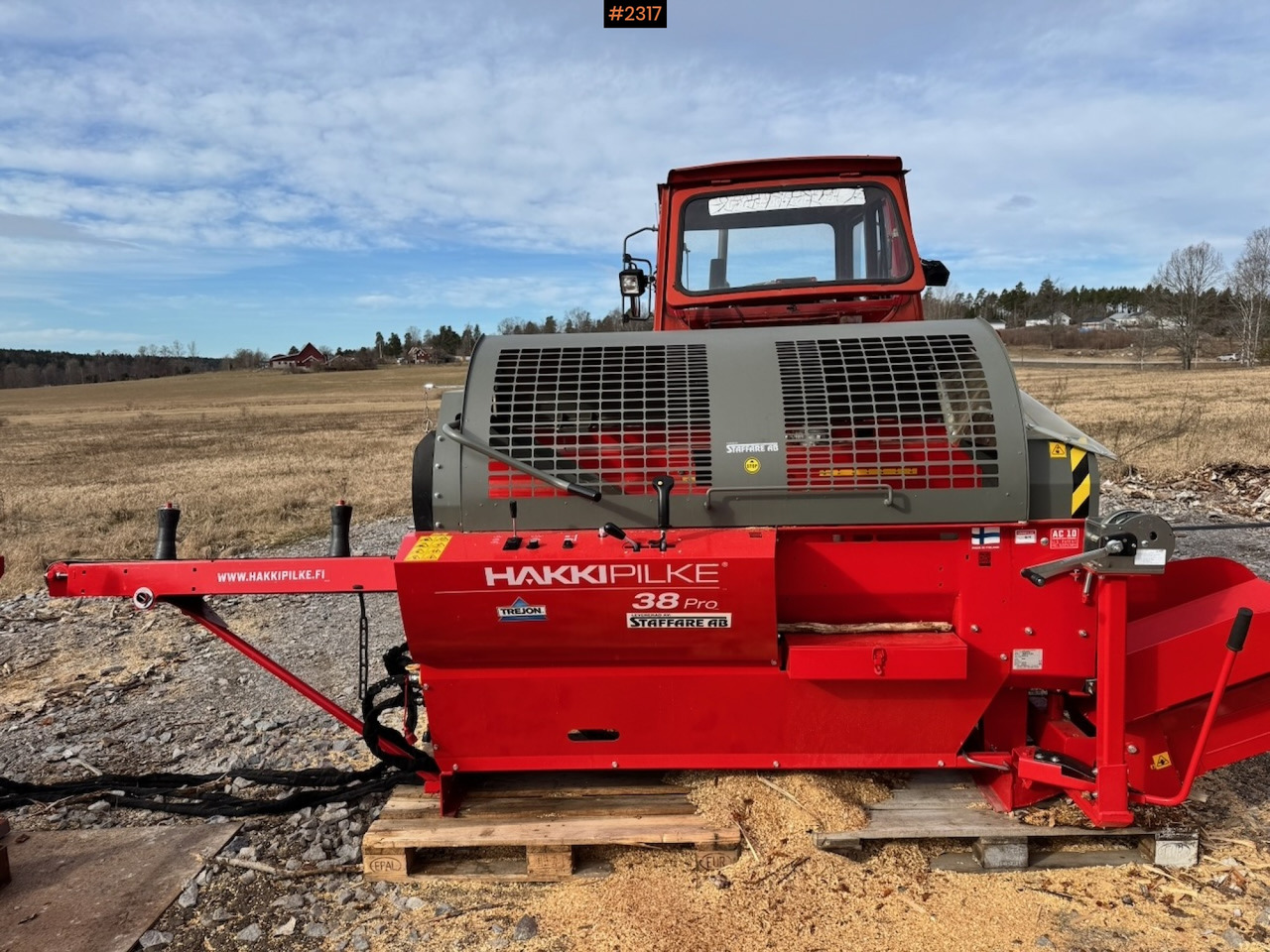 Hakki Pilke 38 Pro PTO firewood processor with table - Maquinaria forestal: foto 4 Hakki Pilke 38 Pro PTO firewood processor with table - Maquinaria forestal: foto 4