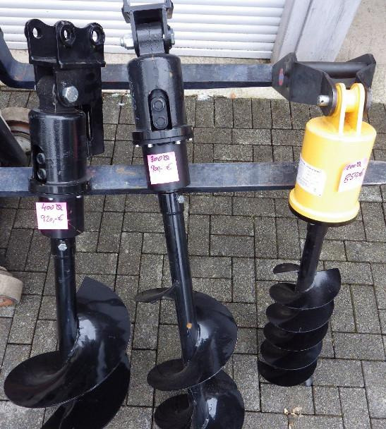 Erdbohrer hydraulisch für Minibagger 200/300/400 mm Ø - Taladro para tierra para Miniexcavadora: foto 1 Erdbohrer hydraulisch für Minibagger 200/300/400 mm Ø - Taladro para tierra para Miniexcavadora: foto 1