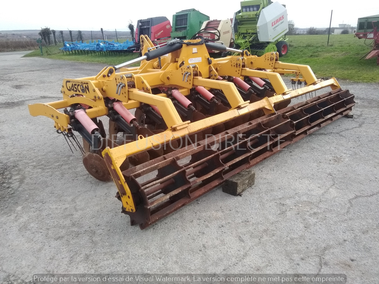 GASCON DECHAUMEUR A DISQUES OTHO - Rastras: foto 2 GASCON DECHAUMEUR A DISQUES OTHO - Rastras: foto 2