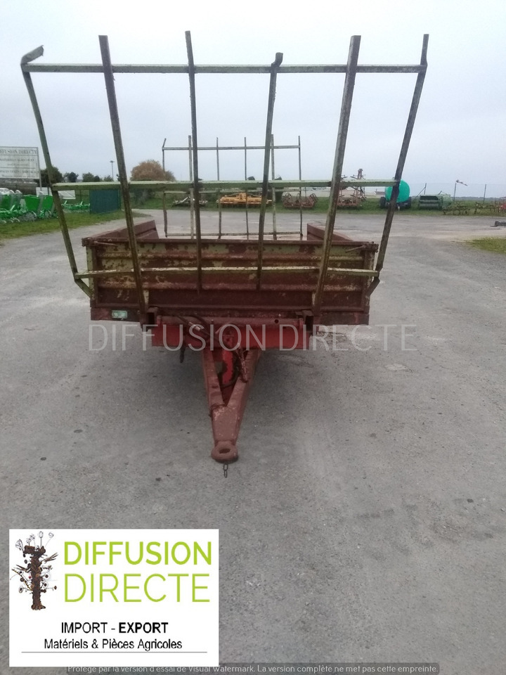 GRUAU REMORQUE AGRICOLE G 400 - Remolque plataforma agrícola: foto 1 GRUAU REMORQUE AGRICOLE G 400 - Remolque plataforma agrícola: foto 1