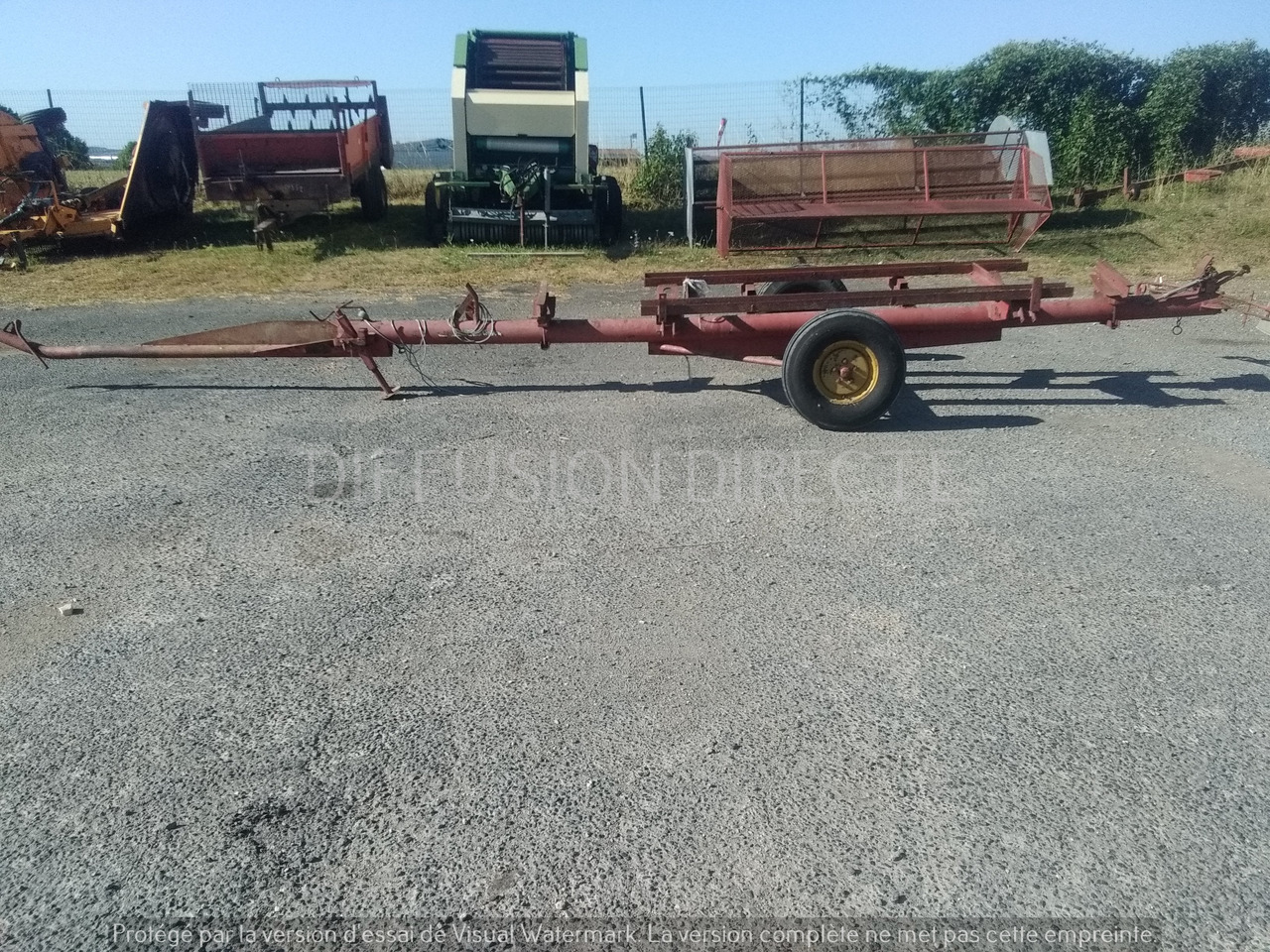 MASSEY FERGUSON CHARIOT DE COUPE 450 - Carro de cosechadora: foto 3 MASSEY FERGUSON CHARIOT DE COUPE 450 - Carro de cosechadora: foto 3