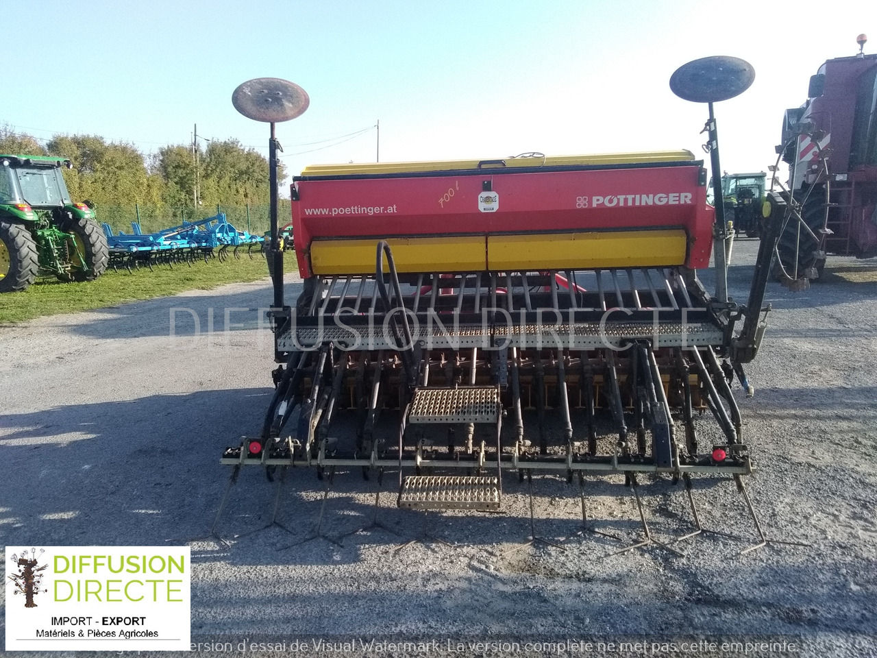 POTTINGER COMBINE DE SEMIS VITASEM A 301 - Combinado de siembra: foto 1 POTTINGER COMBINE DE SEMIS VITASEM A 301 - Combinado de siembra: foto 1