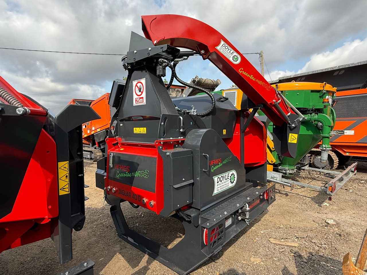 Jaguar 40 3-point linkage - Trituradora de madera: foto 1 Jaguar 40 3-point linkage - Trituradora de madera: foto 1