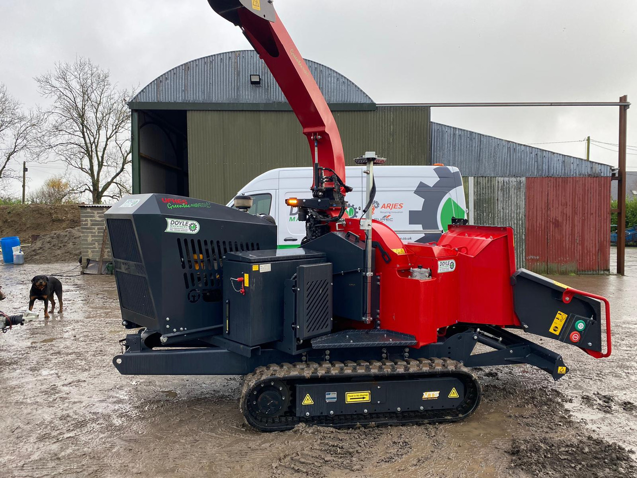 UFKES Greentec Cheetah 30 - Trituradora de madera: foto 4 UFKES Greentec Cheetah 30 - Trituradora de madera: foto 4