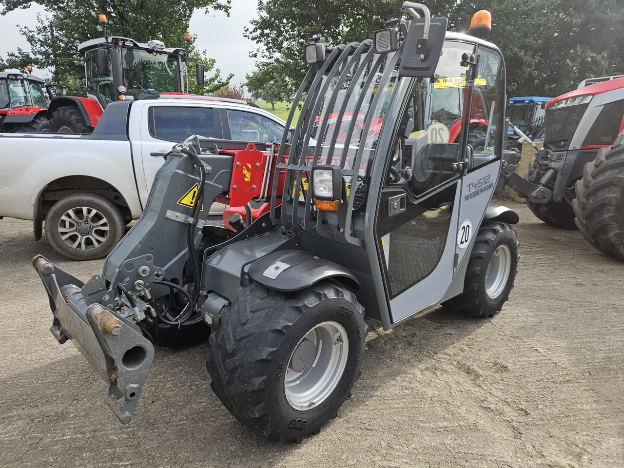 2018 Weidemann 4512, 1 Owner machine - Manipulador telescópico: foto 2 2018 Weidemann 4512, 1 Owner machine - Manipulador telescópico: foto 2