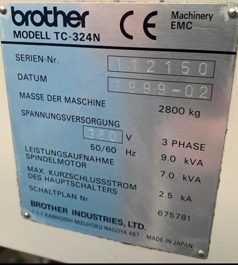 Vertikal-Bearbeitungszentrum BROTHER - Centro de mecanizado CNC: foto 3 Vertikal-Bearbeitungszentrum BROTHER - Centro de mecanizado CNC: foto 3