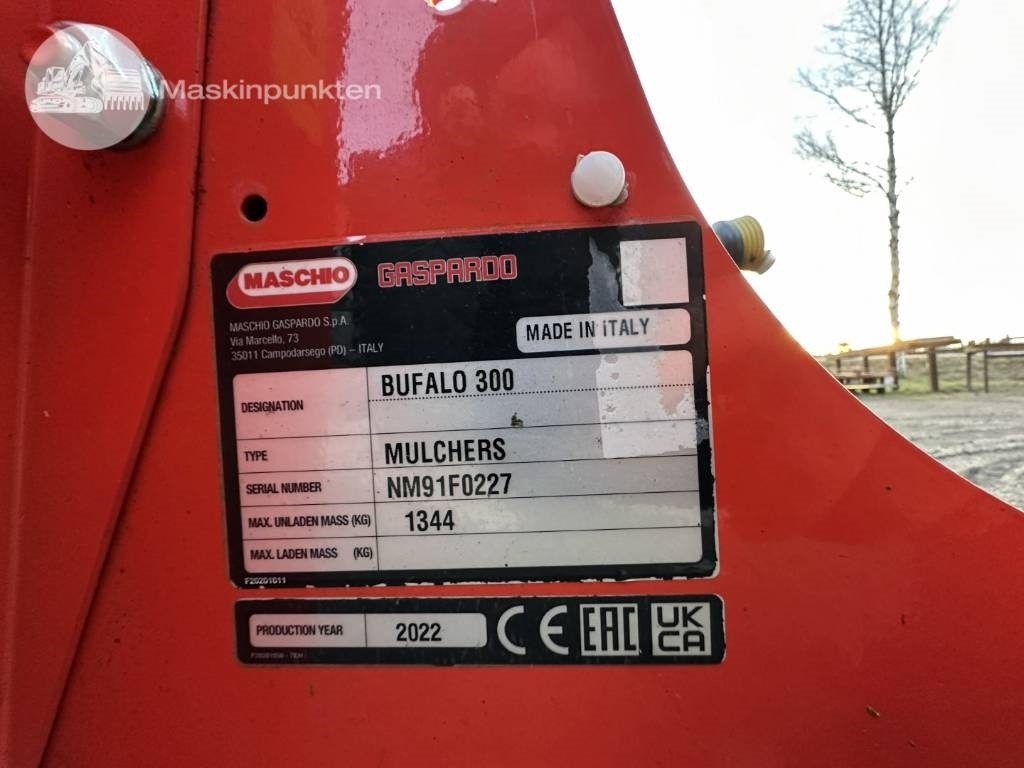 Desbrozadora de martillos/ Trituradora Maschio Buffalo 300: foto 10