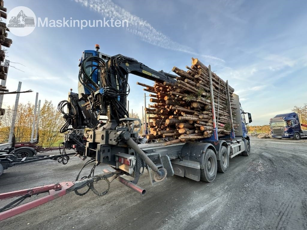 Mercedes-Benz Arocs 2858 timmerbil med kran - Camión forestal: foto 5 Mercedes-Benz Arocs 2858 timmerbil med kran - Camión forestal: foto 5
