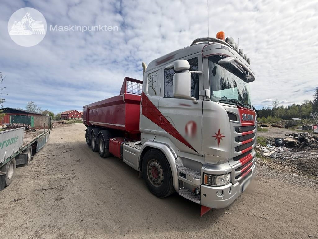 Camión portacontenedore/ Intercambiable Scania R 730 LB Kassettekipage: foto 1