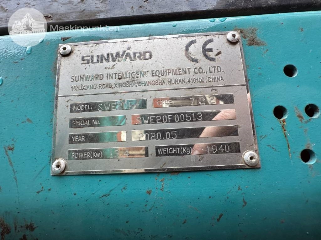 Arrendamiento de Sunward SWE 20 F med släp!  Sunward SWE 20 F med släp!: foto 9