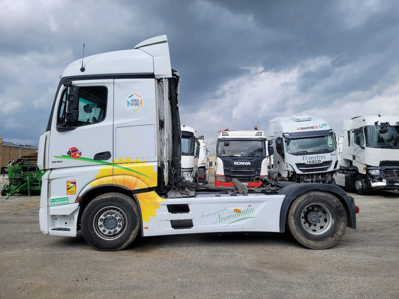Cabeza tractora MERCEDES ACTROS 1845: foto 8