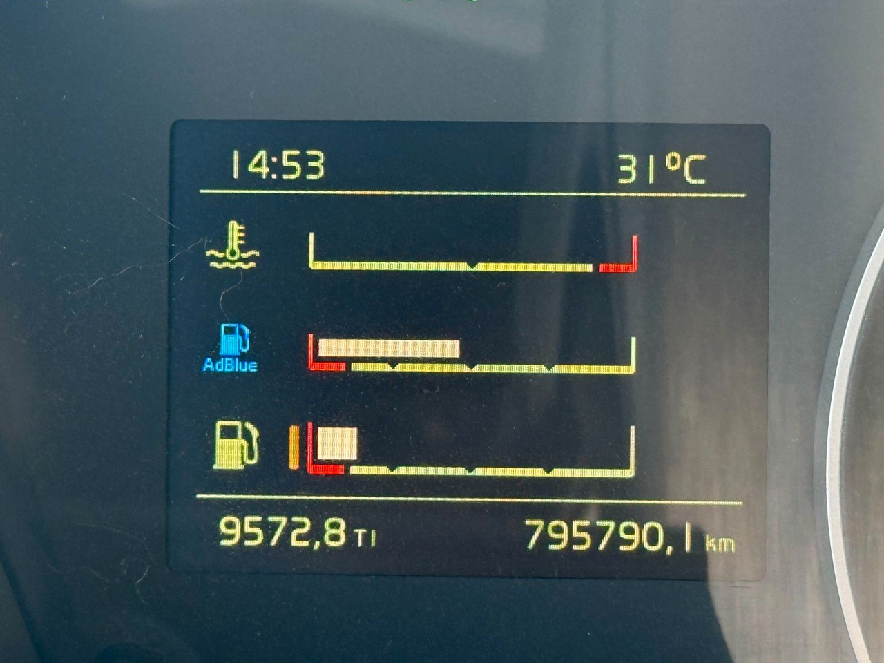 Cabeza tractora Volvo FH 500 AUTOMATIC TWO TANKS: foto 15