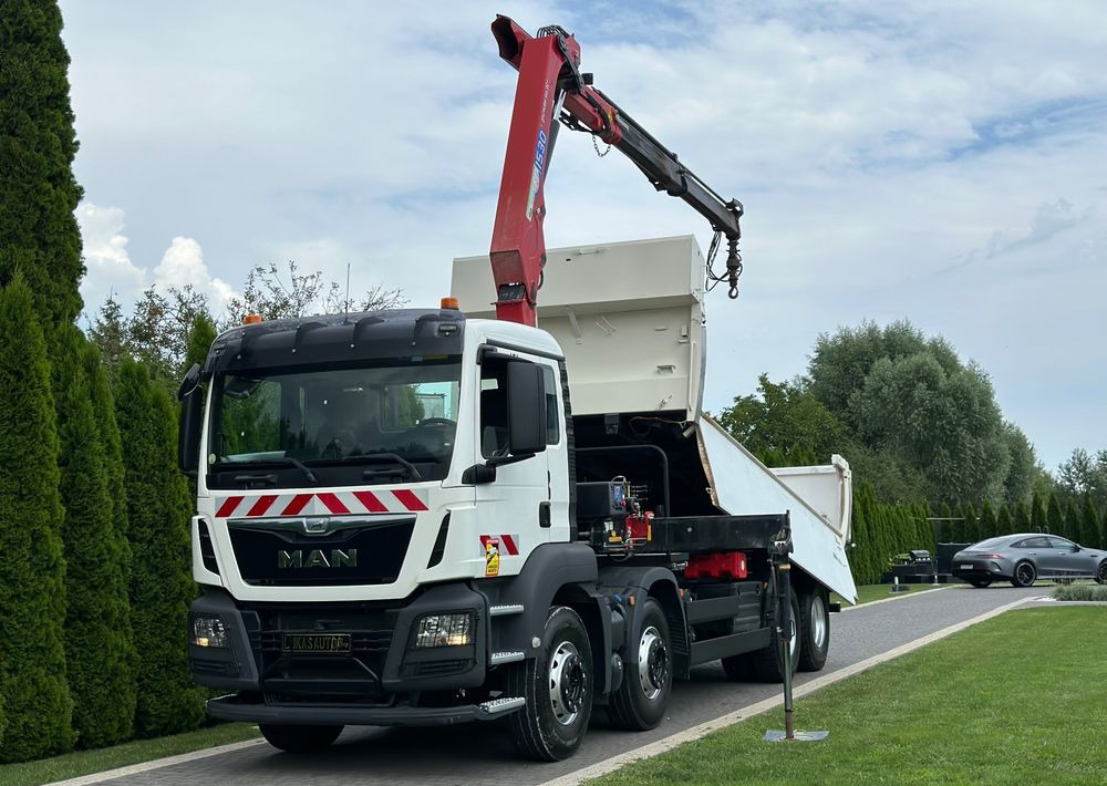 MAN TGS 440 / 8x4 / HMF 1530 / HYDROBURTA - Camión volquete: foto 1 MAN TGS 440 / 8x4 / HMF 1530 / HYDROBURTA - Camión volquete: foto 1