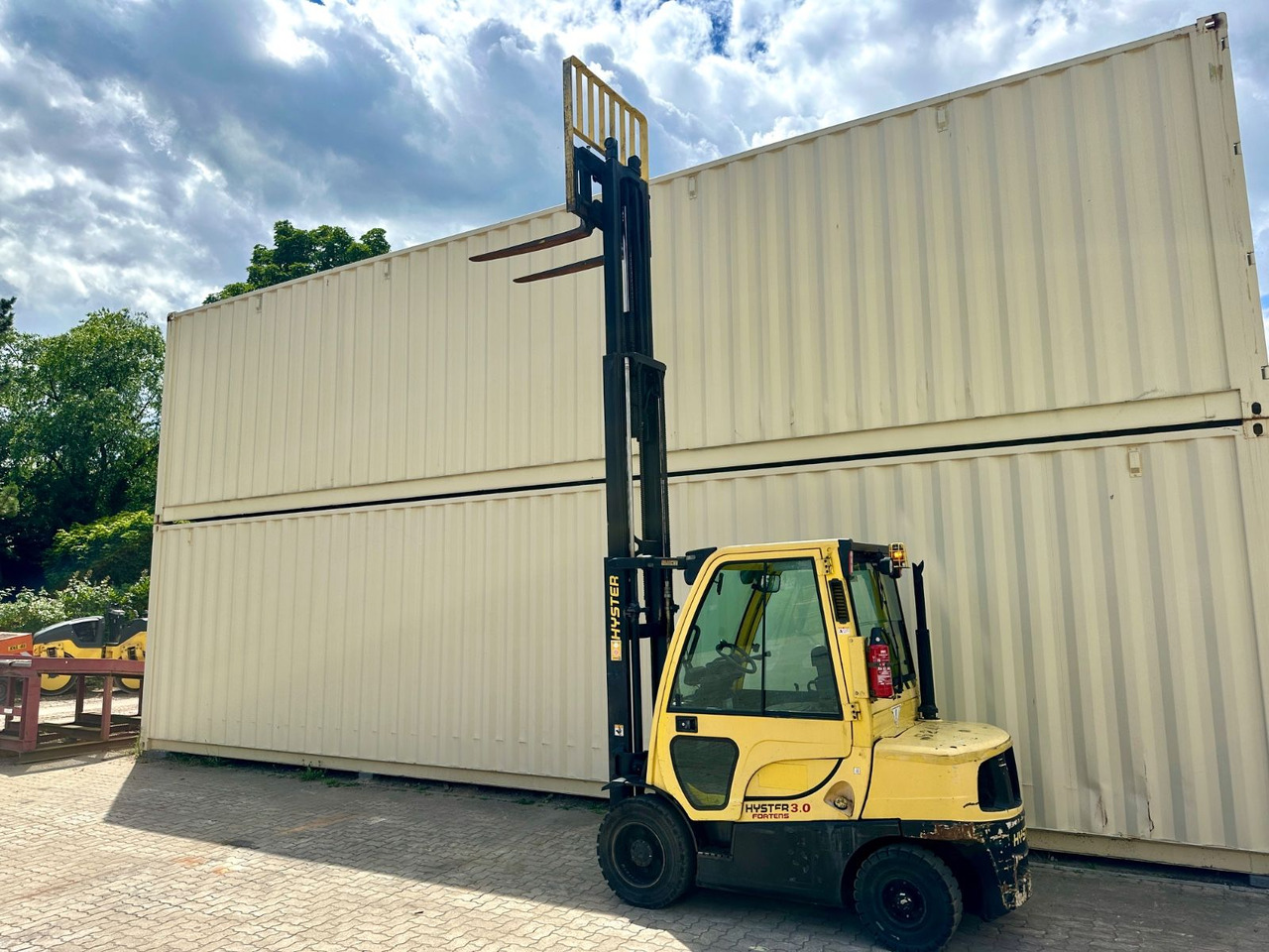 Carretilla elevadora diésel Hyster H3.0FT / Diesel / Triplex / Ex Armee: foto 6