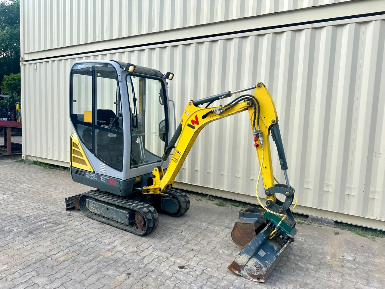 Wacker ET16 / 1.282 H / 2 x Löffel / MS01 / 1. Hand - Miniexcavadora: foto 4 Wacker ET16 / 1.282 H / 2 x Löffel / MS01 / 1. Hand - Miniexcavadora: foto 4