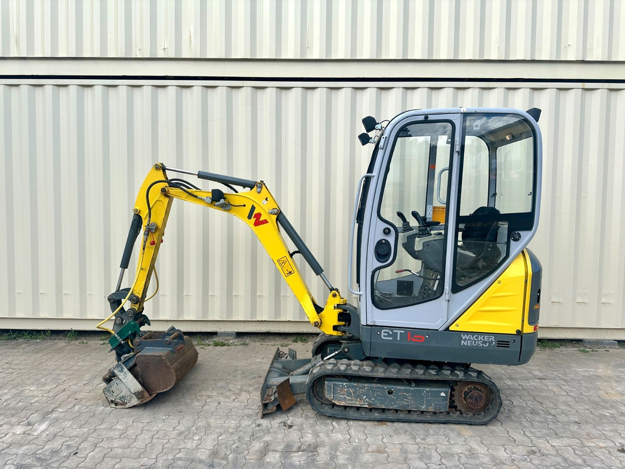 Wacker ET16 / 1.282 H / 2 x Löffel / MS01 / 1. Hand - Miniexcavadora: foto 2 Wacker ET16 / 1.282 H / 2 x Löffel / MS01 / 1. Hand - Miniexcavadora: foto 2