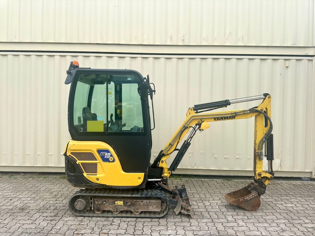 Miniexcavadora Yanmar SV18 / 2020 BJ / 1.374 H / Verbreit. LW: foto 1