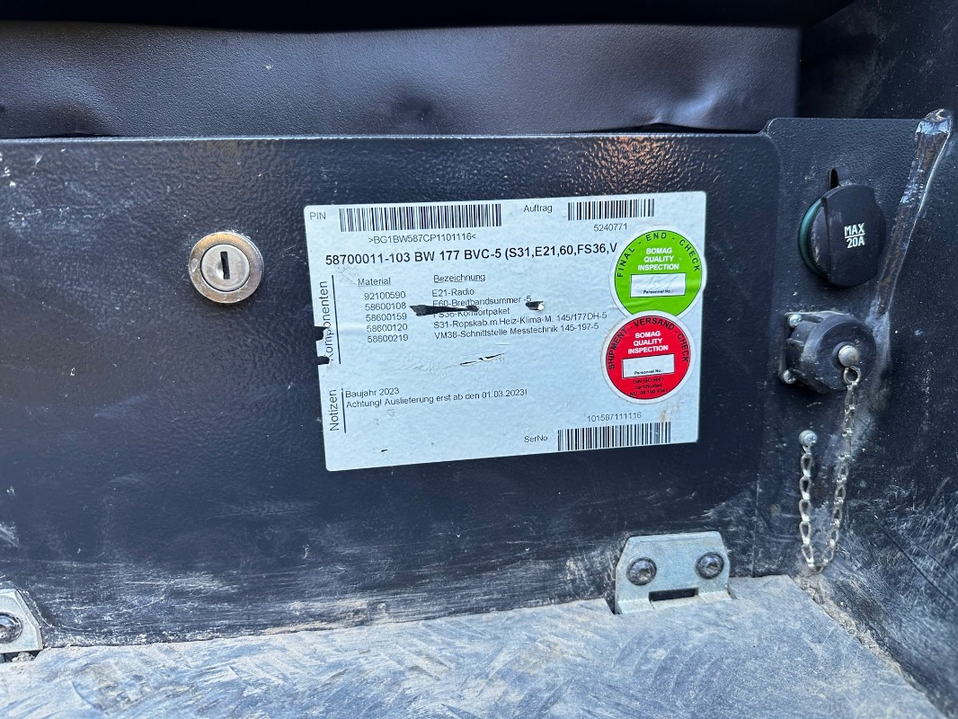 BOMAG DE BW 177 BVC-5  Stage V/Tier 4f - Compactador: foto 4 BOMAG DE BW 177 BVC-5  Stage V/Tier 4f - Compactador: foto 4