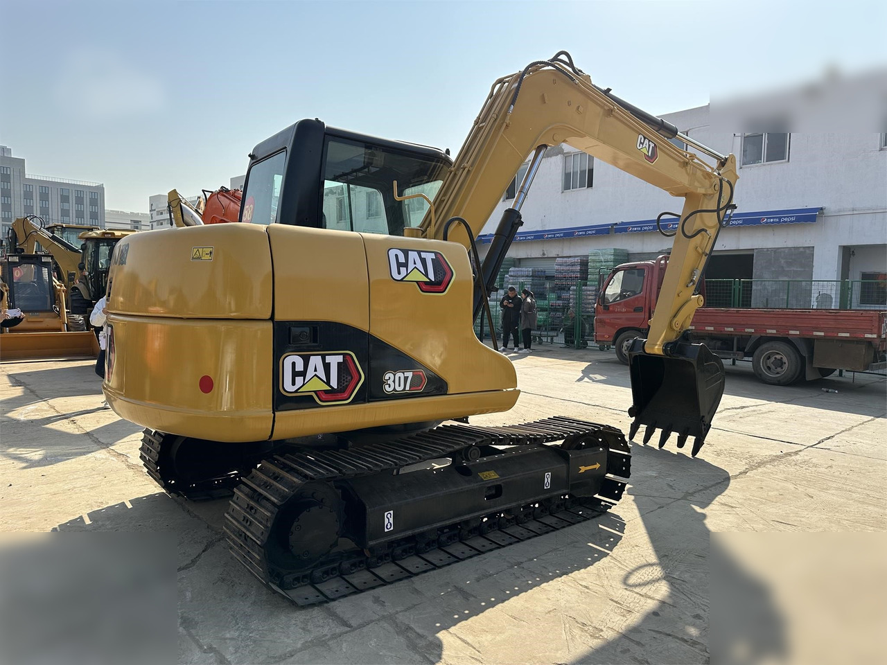 CATERPILLAR 307D - Excavadora de cadenas: foto 1 CATERPILLAR 307D - Excavadora de cadenas: foto 1