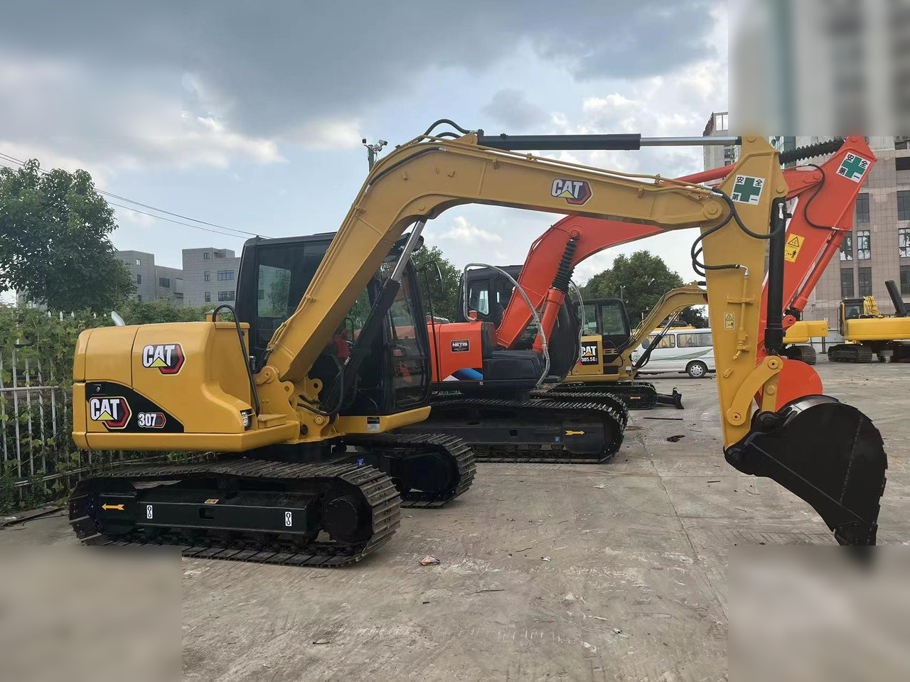 CATERPILLAR 307D - Excavadora de cadenas: foto 1 CATERPILLAR 307D - Excavadora de cadenas: foto 1