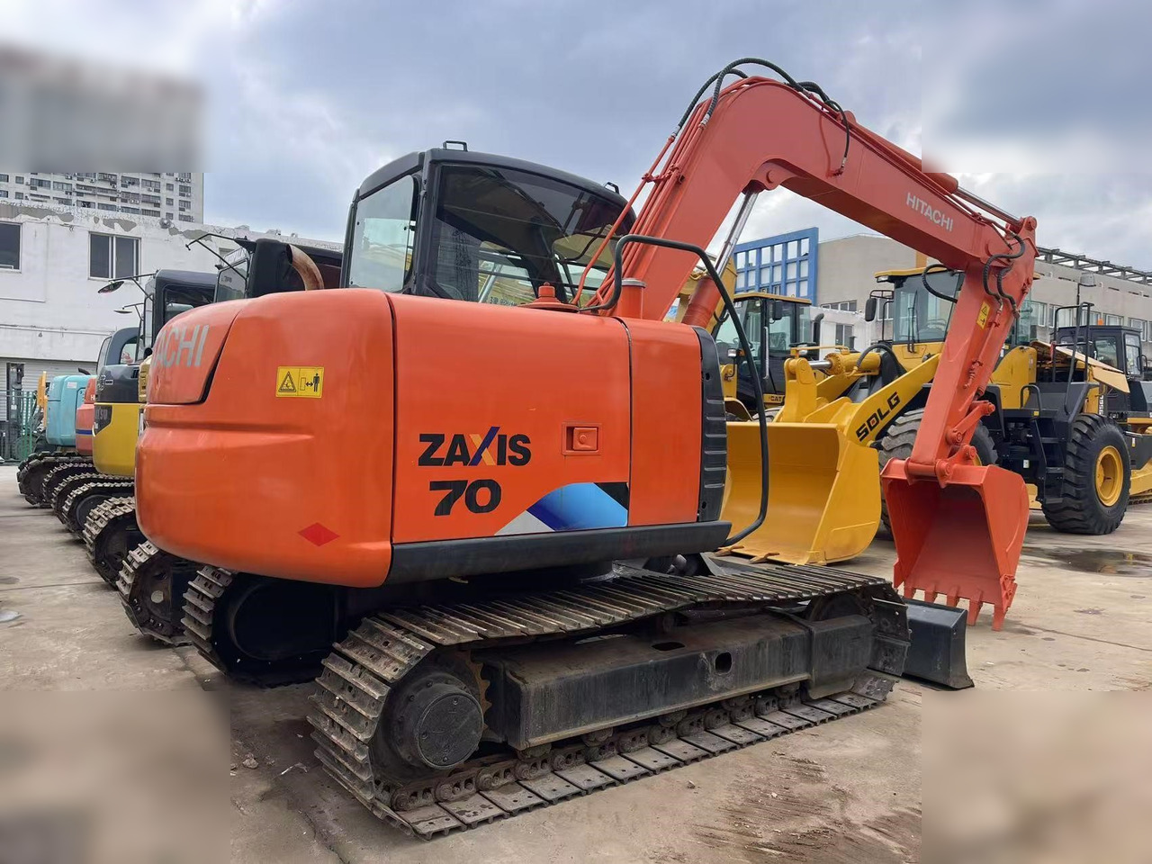 HITACHI ZX70-5G - Excavadora de cadenas: foto 4 HITACHI ZX70-5G - Excavadora de cadenas: foto 4