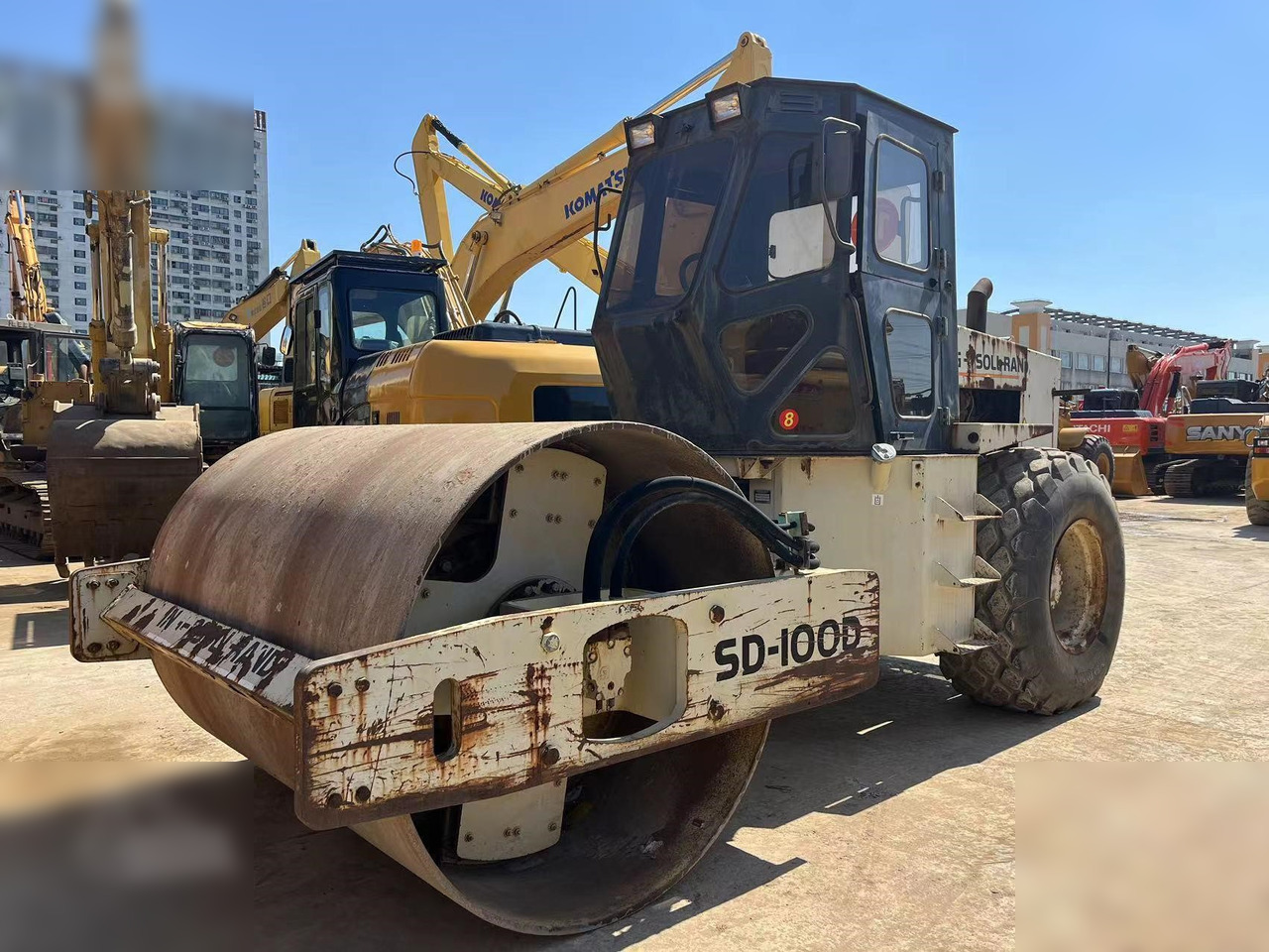 INGERSOLL-RAND SD100D - Rodillo: foto 1 INGERSOLL-RAND SD100D - Rodillo: foto 1