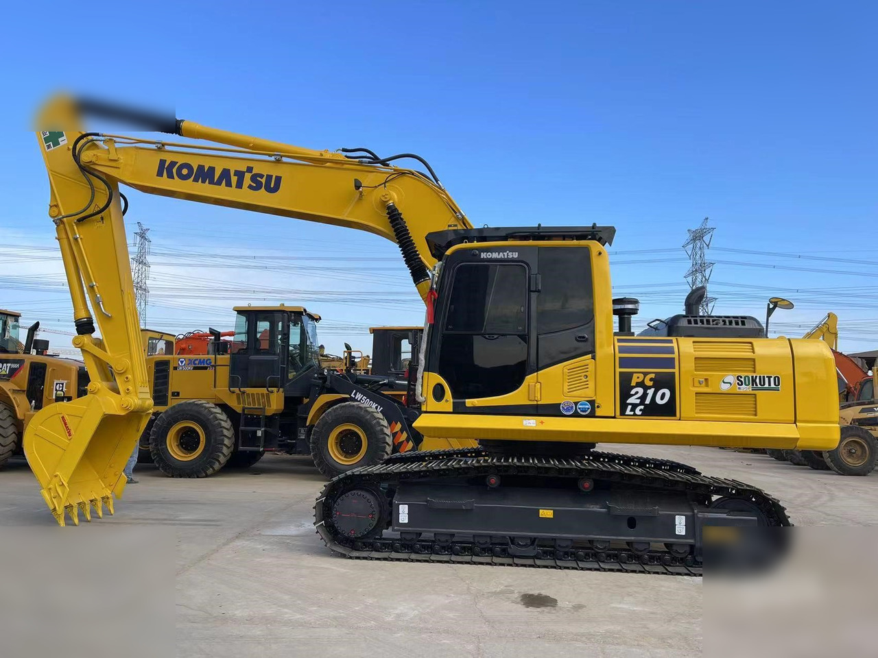 KOMATSU PC210 LC-8 - Excavadora de cadenas: foto 4 KOMATSU PC210 LC-8 - Excavadora de cadenas: foto 4