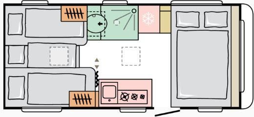 Adria Altea 60Y 502 UL*Fußboden-Temp*Eingangstür Fenst - Caravana: foto 4 Adria Altea 60Y 502 UL*Fußboden-Temp*Eingangstür Fenst - Caravana: foto 4